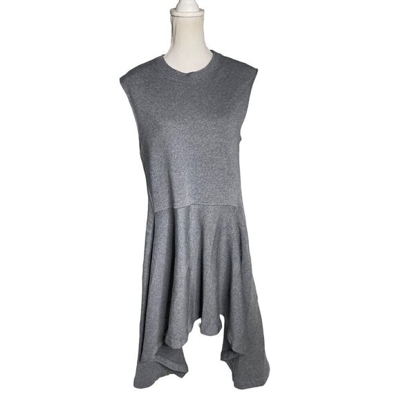 Marni Sideswept Hem Dress Grey Womens Size IT 44 US 8 - Picture 5 of 14